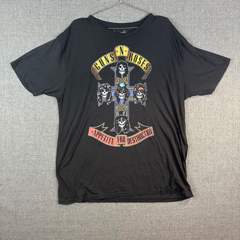 Guns N Roses Appetite For Destruction‎ Graphic T Shirt Bravado XL
